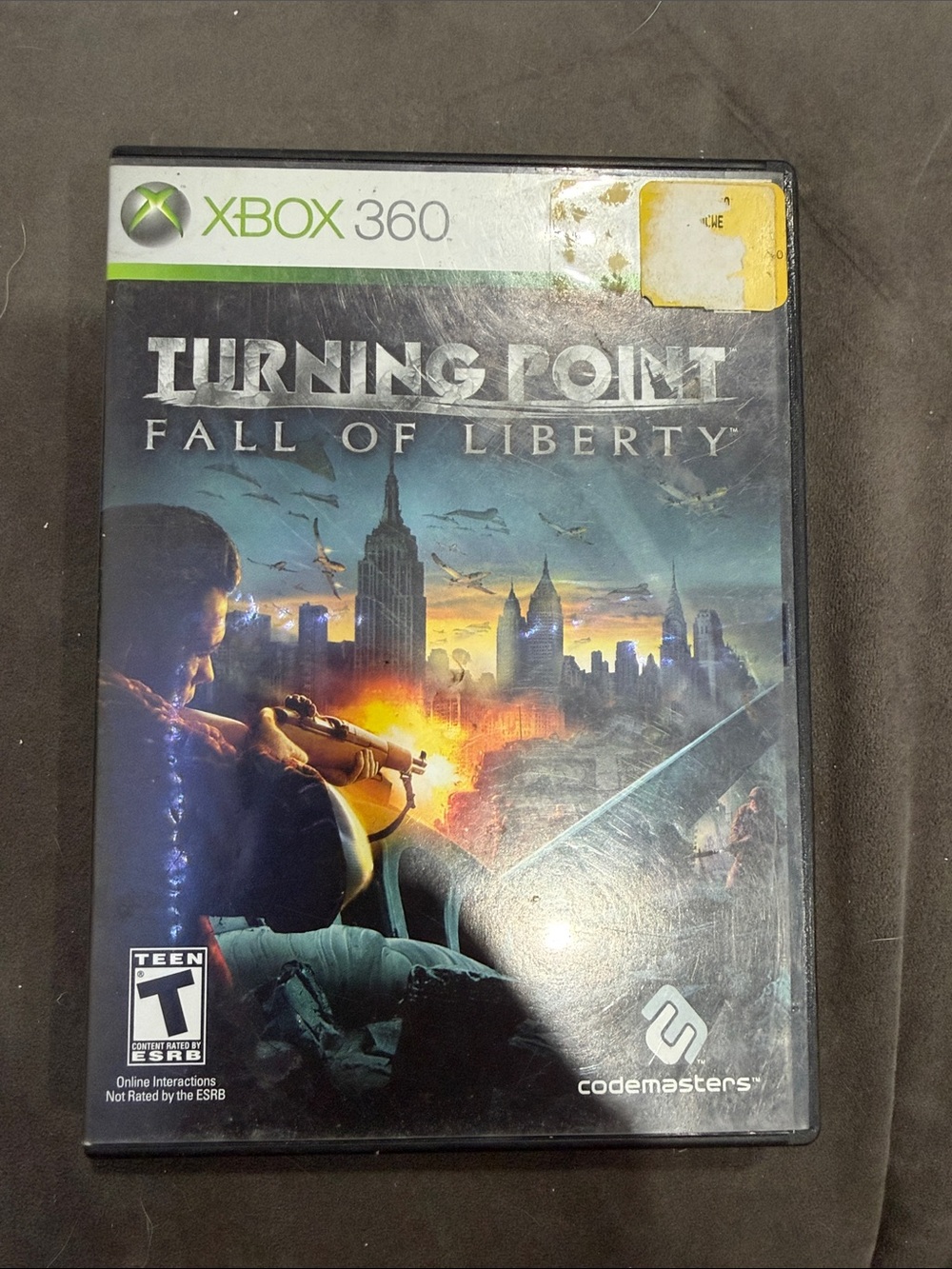 Turning Point: Fall of Liberty (Xbox 360) - Black